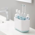Miniatyrbillede 7 af 7: Tandbørsteholder Tandbørste Caddy Nem Opbevaring Tandbørste Ho, ZQKLA