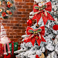 Miniatyrbilde 5 av 5: Julebånd 2 stk Julebåndsløkke Ornament Dekorativ C