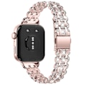 Miniatyrbilde 1 av 5: Type B Metallklokkereim med Rhinestone Blomsterstil Armbånd til Huawei Watch Fit 3 Style B