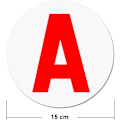 Miniatyrbild 3 av 6: 2 st Magnetiska självhäftande skivor för bil för Ung Förare, Perfekt fo,ZQKLA