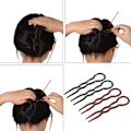 Pikkukuva 5 / 6: 20 kpl Lady Style hiusneulat, Magic Simple Quick Spiral Ha,ZQKLA