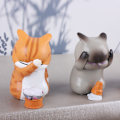 Miniatyrbillede 4 af 7: 9 stk. Distressed Cat Søde Skrivebords- og Biltilbehør Miniature F,ZQKLA