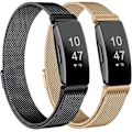 Pikkukuva 1 / 7: Metallikellot Fitbit Inspire 2:lle, Fitbit Inspire HR:lle ja Fitbit Inspirelle, ZQKLA
