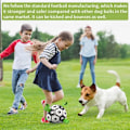 Miniatyrbillede 5 af 5: Hunde Legetøj Fodbold med Stropper, Hvalpe Fødselsdagsgaver, Du,ZQKLA