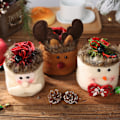 Miniatyrbillede 5 af 7: 3 stk. Julegodtepose Æblepose Julepynt Gave, ZQKLA