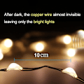 Miniatyrbild 2 av 6: 5-pack 1M 10 LED Silver Wire Fairy String Lights LED Firefly,ZQKLA