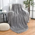 Miniatyrbilde 1 av 7: Supermyk Langpels Plysj Teppe, Fuzzy Throw Blan,ZQKLA