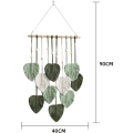 Miniatyrbillede 5 af 5: Dekorative gobeliner, Macrame vægophæng vævet gobelin B, ZQKLA