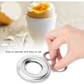 Miniatyrbilde 3 av 5: Egg Cutter - Rustfritt Stål Kokt Egg Cutter Multifunksjonell, ZQKLA