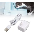 Miniatyrbillede 5 af 5: Drikkevandsfontæne pumpe til kæledyr, Støjsvag for at undgå tør forbrænding, USB strøm, ZQKLA