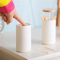Miniatyrbillede 3 af 6: Vatpindsdispenser Push & Up Farve Hvid Vatpindsdispenser, ZQKLA