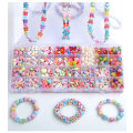 Miniatyrbillede 7 af 7: Børns DIY Perlesæt Perlekits til Smykkefremstilling 750 Perler, ZQKLA