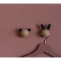 Miniatyrbillede 4 af 5: Zoo Børnevægskrog Trævægskroge Vægskabsstativ fo,ZQKLA