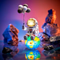 Pikkukuva 1 / 6: Avaruus Mikro Rakennuspalikat Avaruusmieshahmot Astronautti ,ZQKLA