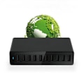 Miniatyrbilde 3 av 3: Vegglader, 50W 10A Multi-Port USB 10-Ports Lader, Intell, ZQKLA