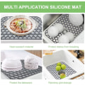 Miniatyrbilde 4 av 5: Silikon kjøkkenvaskmatte, varmebestandig, sammenleggbar, ZQKLA