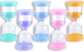 5-färgad Sandtimer, 3, 5, 10, 15 och 30 Minuter, Sandtimer Köks