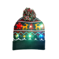 Miniatyrbillede 1 af 3: Jule LED Strikket Lysende Hat Unisex Vinter Beanie Swea,ZQKLA