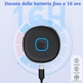 Miniatyrbillede 4 af 5: Bluetooth 5.0 Modtager, 3,5 mm Jack Audio Adapter, Bluetooth Ca, ZQKLA