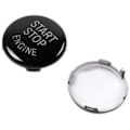 Miniatyrbilde 5 av 5: 2x Start Stop Engine Button Push Button Ignition Switch Cover Replacement For X1 X3 X5 X6 Z4 (svart