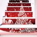 Miniatyrbild 1 av 7: 3D Julgran Trappstegsdekaler - 6 st/set Jul T,ZQKLA