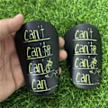 Miniatyrbillede 2 af 6: 1 par mini benskinner Fodbold benskinner SVIT-SVART SWhite-Black