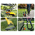 Miniatyrbillede 4 af 5: 8 stk. spolekapsler til Worx WG150 / WG151 / WG163 / G165 plæneklipper, ABS reservedele, WA6531 DCQW 8pcs