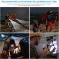Pikkukuva 5 / 7: Etu- ja takapyörän valo summerilla, tehokas LED-pyörävalo, ZQKLA