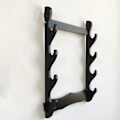 Miniatyrbillede 3 af 4: Display Stand, Vægmonteret Katana Opbevarings Display Holder Support 4 Tiers 35x51cm