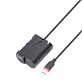 Miniatyrbilde 5 av 5: EN-EL15 Dummy Batteri DC Strømadapter AC Adapter for D7000 D7100 D7200 D750 D800E D810A Z5 Z6 Z7 II Kamera Lader
