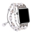 Miniatyrbild 1 av 4: （Vit）Armband Kompatibel med Apple Watch 38/40/41mm, Kvinna Gi,ZQKLA