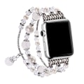Miniatyrbillede 1 af 4: （Hvid）Rem Kompatibel med Apple Watch 42/44/45mm, Kvinder Gi,ZQKLA