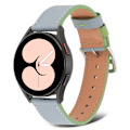 Miniatyrbillede 1 af 5: (Blå) Egnet til Galaxy watch4 twill ægte læder LEATH, ZQKLA