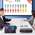Miniatyrbilde 3 av 5: Dokkingstasjonhub for Surface Pro 4 5 6 med 4k-kompatibel Tf-kortleser Gigabit Ethernet 2 Usb