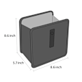 Miniatyrbillede 5 af 7: Foldbar Hængende Bilstøvsbeholder, Bilstøvspose, Bilstøvsbeholder, ZQKLA