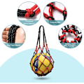 Miniatyrbilde 3 av 5: Ball Bag Stor Nettveske for Folding Nylon Net Bag Oppbevaring, ZQKLA