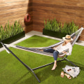 Miniatyrbilde 5 av 5: Hengestol Swing Hengekøye Anti - Velte Canvas Hengekøye, ZQKLA