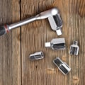 Miniatyrbilde 5 av 6: Sett med 4 reduksjonsadaptere for stikkontakter og bits 1/2\" 3/8\" 1/4\"