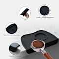Miniatyrbillede 2 af 5: Kaffetamper Måtte Silikonmåtte, Espresso Tamper Måtte, Skridsikker, ZQKLA