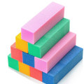 Miniatyrbild 1 av 5: Set med 10 Nagelfilsblock Rosa, Grön, Gul, Blå 120 G,ZQKLA