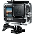 Miniatyrbillede 2 af 7: Vandfast etui til GoPro Hero 9 Hero 10 Actionkamera Sort, ZQKLA