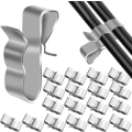 Miniatyrbillede 1 af 5: Kabelclips Metal Trådclips Trailer Kabelramme Rustfrit Stål S, ZQKLA