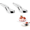 Miniatyrbillede 1 af 7: YUEMING 2 Stk. Kage Serveringssæt, Kagekniv, Rustfrit Stål C, ZQKLA