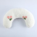 Miniatyrbilde 1 av 5: （Hvit）Kattepute For Katter Hunder Ultra Myk Fluffy Kjæledyr Rolig, ZQKLA