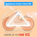 Miniatyrbillede 5 af 5: Rulle Core Træner Rulle Flad Støtte Abdominal Hjul 2 i 1 til Abdominal Øvelser