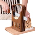 Miniatyrbillede 1 af 7: Brødskiver, Brød Bage Brødskiver Skærer, Foldbar Brød, ZQKLA