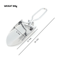 Miniatyrbilde 5 av 5: 2 Mini Sammenleggbar Spade Hage Utendørs Camping Spader Graving, ZQKLA