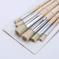 Pikkukuva 4 / 5: Bristle Paint Brushes Ammattimaiset Maalisiveltimet Puukahva B, ZQKLA