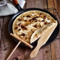 Pikkukuva 6 / 6: Puinen Crêpe-lastu Crepiere-haravassa, Crêpe-setti 2 kpl, ZQKLA