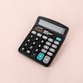 Miniatyrbilde 5 av 5: 12-sifret elektronisk kalkulator solkalkulator dobbel strøm Des blå
